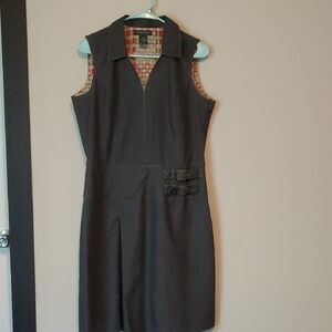 Chic Black Sleeveless Mini Dress